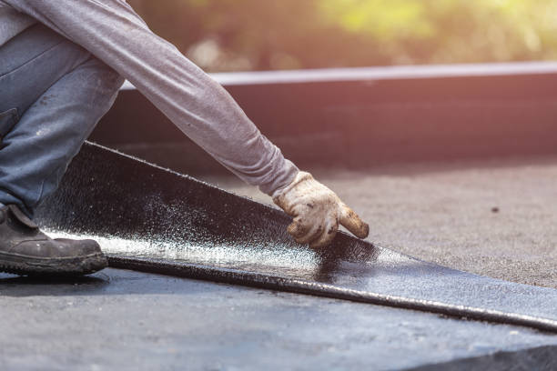 Professional Waterproofing technician working in Lebanon, NJ